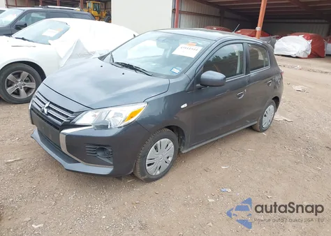 2024 Mitsubishi Mirage Es/Le из США, поврежденный, VIN ML32AUHJ8RH037261